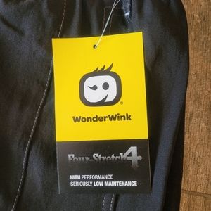 100% Polyester Wonderwink Four Stretch CARGO SCRUB PANTS